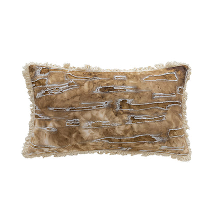 Luxuriöses Dekokissen mit elegantem Muster