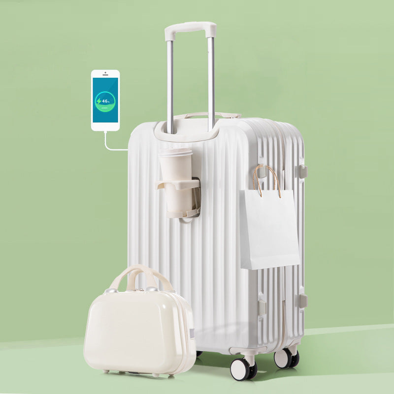 Unisex Smart Charging Hartschalen-Reisekoffer Brehn