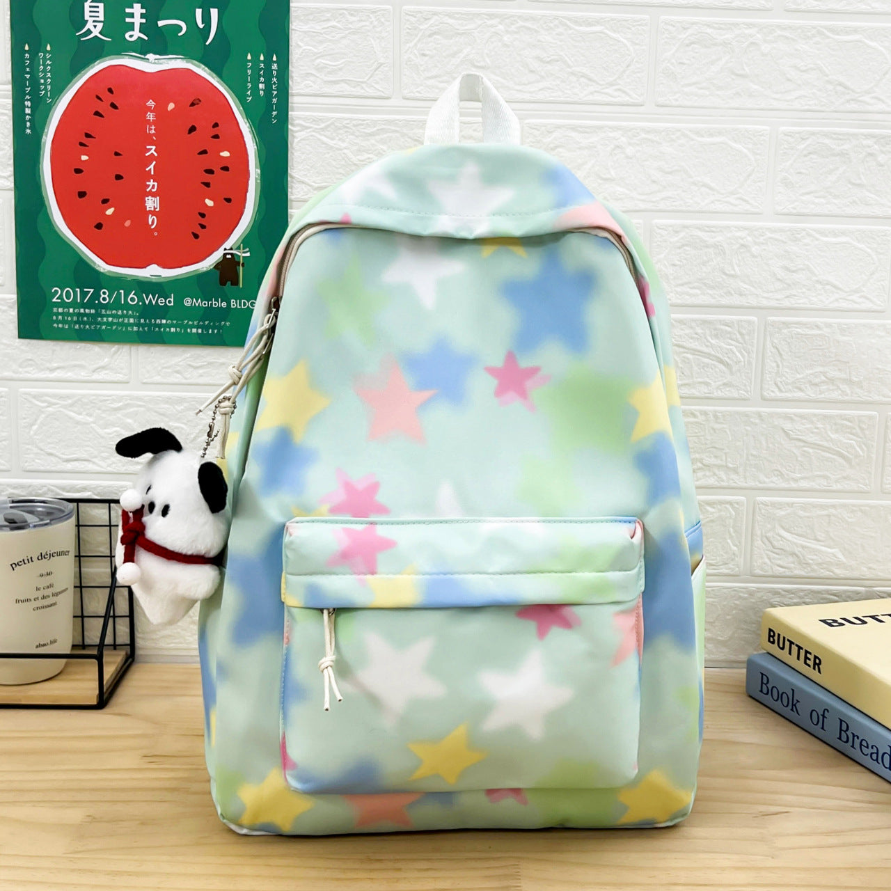 Fun Star-Muster Rucksack