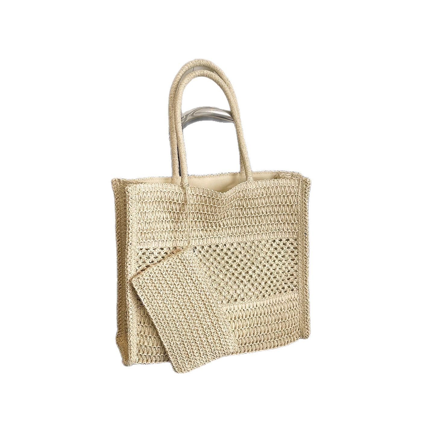 Handtasche Aus Natürlichem Geflecht Brehn