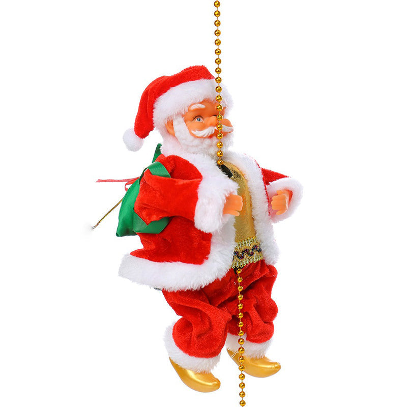 Brehn | 🎅Elektrischer Weihnachtsmann, der mit Musik die Leiter erklimmt