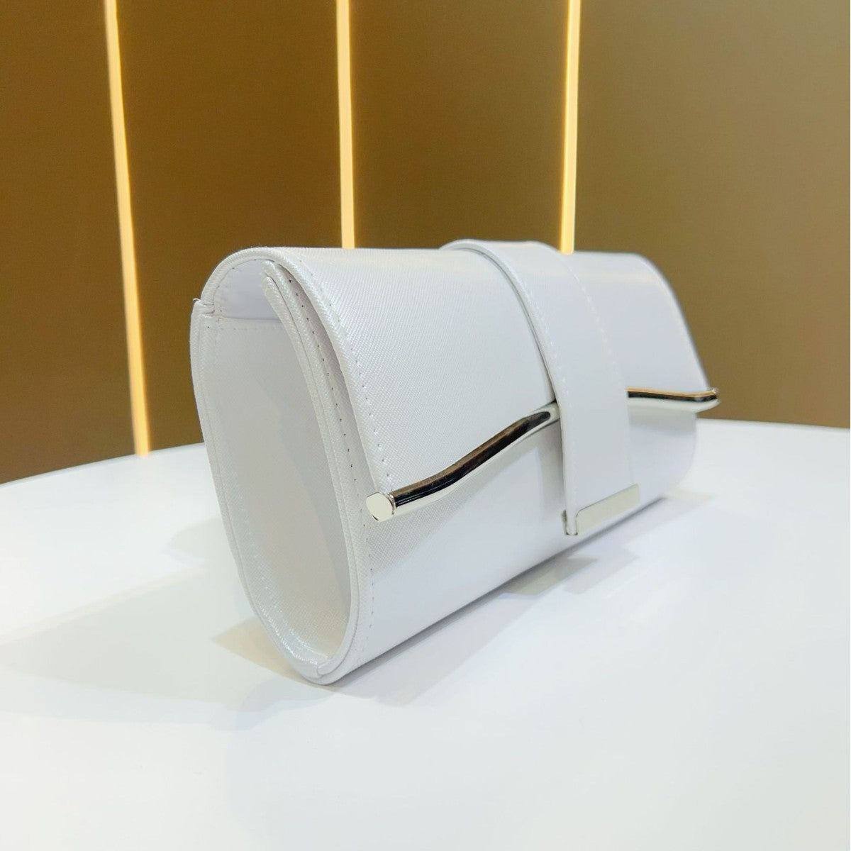 Metallic Abend-Clutch