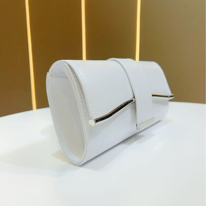 Metallic Abend-Clutch