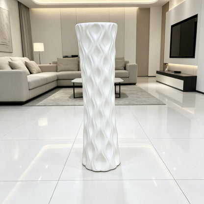 Skulpturales Wellendesign Blumentopf Brehn