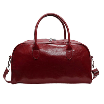 Elegante Weekender-Tasche Im Vintage-Stil Brehn