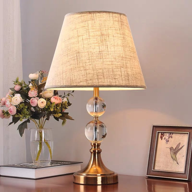 Elegante Kristallbasis Tischlampe