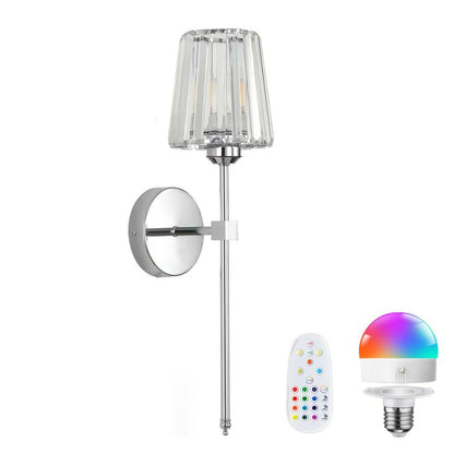 Kristallakzent LED Wandleuchte