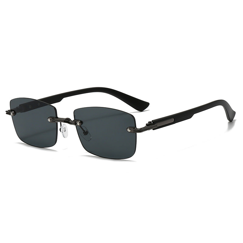 Damen modische quadratische Sonnenbrille mit eleganten Holzakzenten Brehn