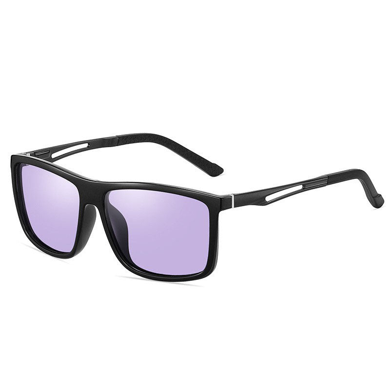 Herren Sportliche Sonnenbrille mit rutschfesten Bügeln und UV-Schutz Brehn