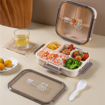 Multifunktionale Meal Prep Bento Box mit Fächern