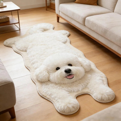 Verspielt Hundeform Teppich