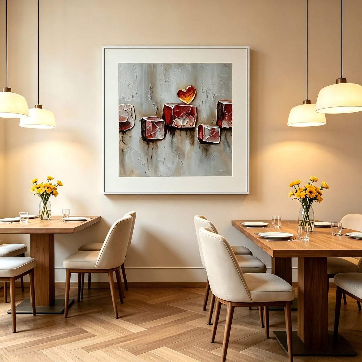 Moderne abstrakte Leinwand Wandkunst