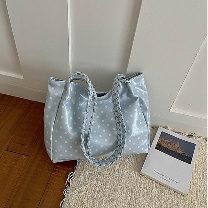 Polka-Dot-Muster-Handtasche