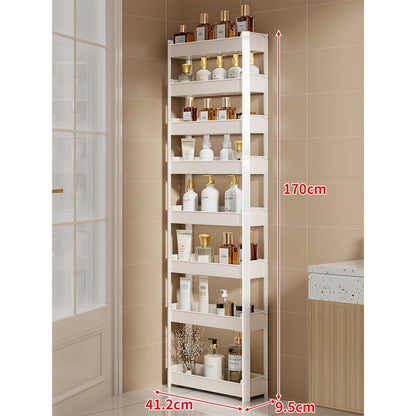 Slim drei-stufig schmal Badezimmer & Waschbecken vertikaler Speicherregal Organizer