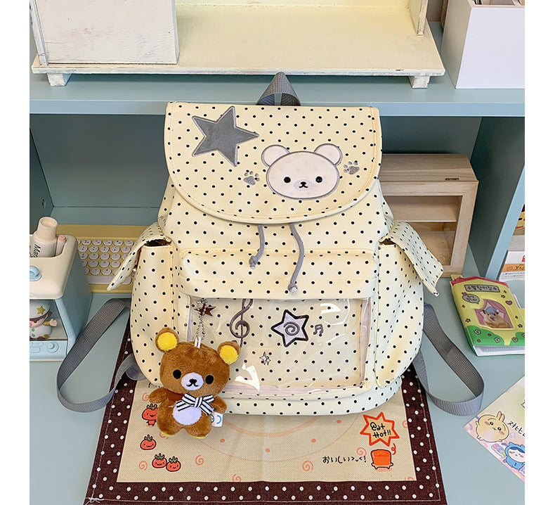 Süßer Plüsch Teddy Bär Rucksack