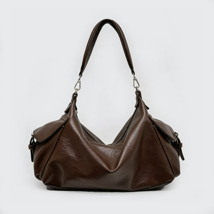 Luxuriöse lässige Leder Schultertasche
