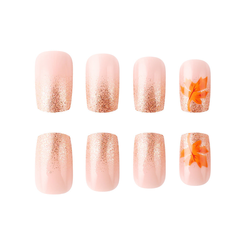 Herbst-inspiriertes Gel-Nailart-Set Brehn