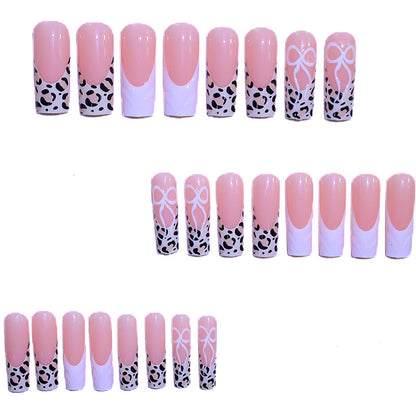 Elegante 3D Leopard Druck Nagel Kunst Verbesserungen Brehn