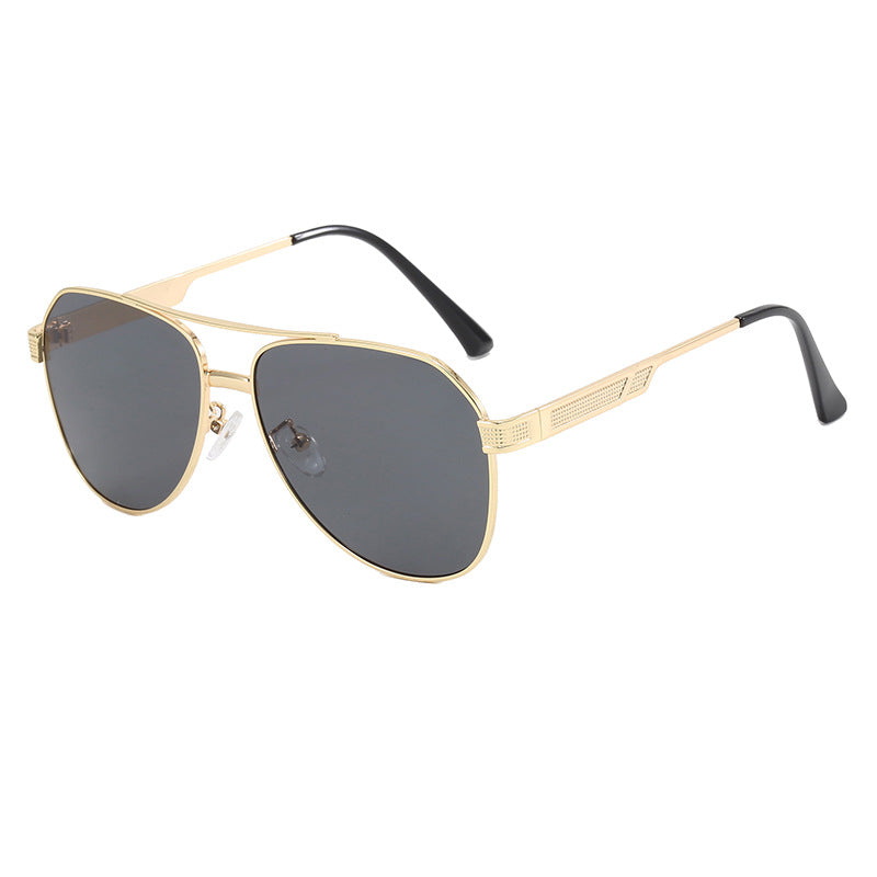Damen elegante Aviator-Sonnenbrille mit robustem Metallrahmen und UV-Schutz Brehn