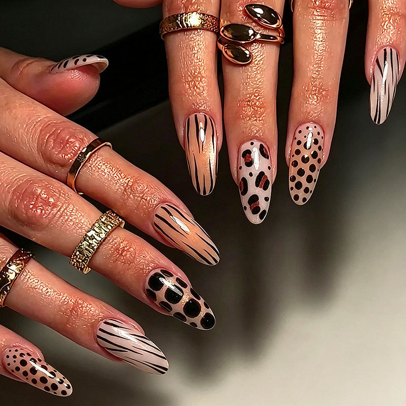 Wild Safari Press-On Nail Set