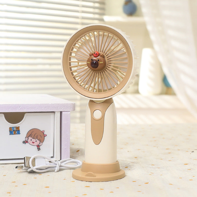 Damen Tragbarer Handventilator mit Süßen Designs Brehn