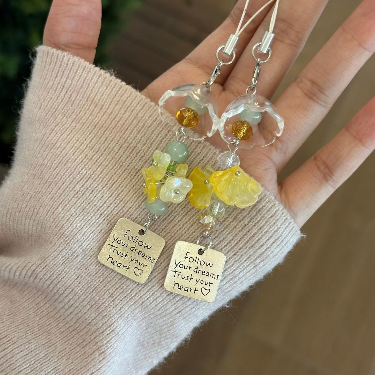 Inspirierender Charm Schlüsselanhänger Brehn