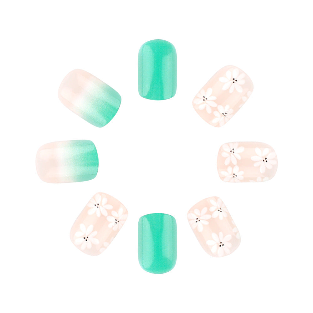 Florales elegantes Press-On-Nail-Art-Set Brehn