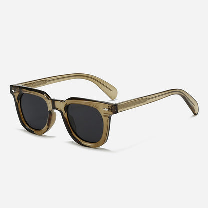 Unisex Chic Transparente Rahmen Sonnenbrille Brehn