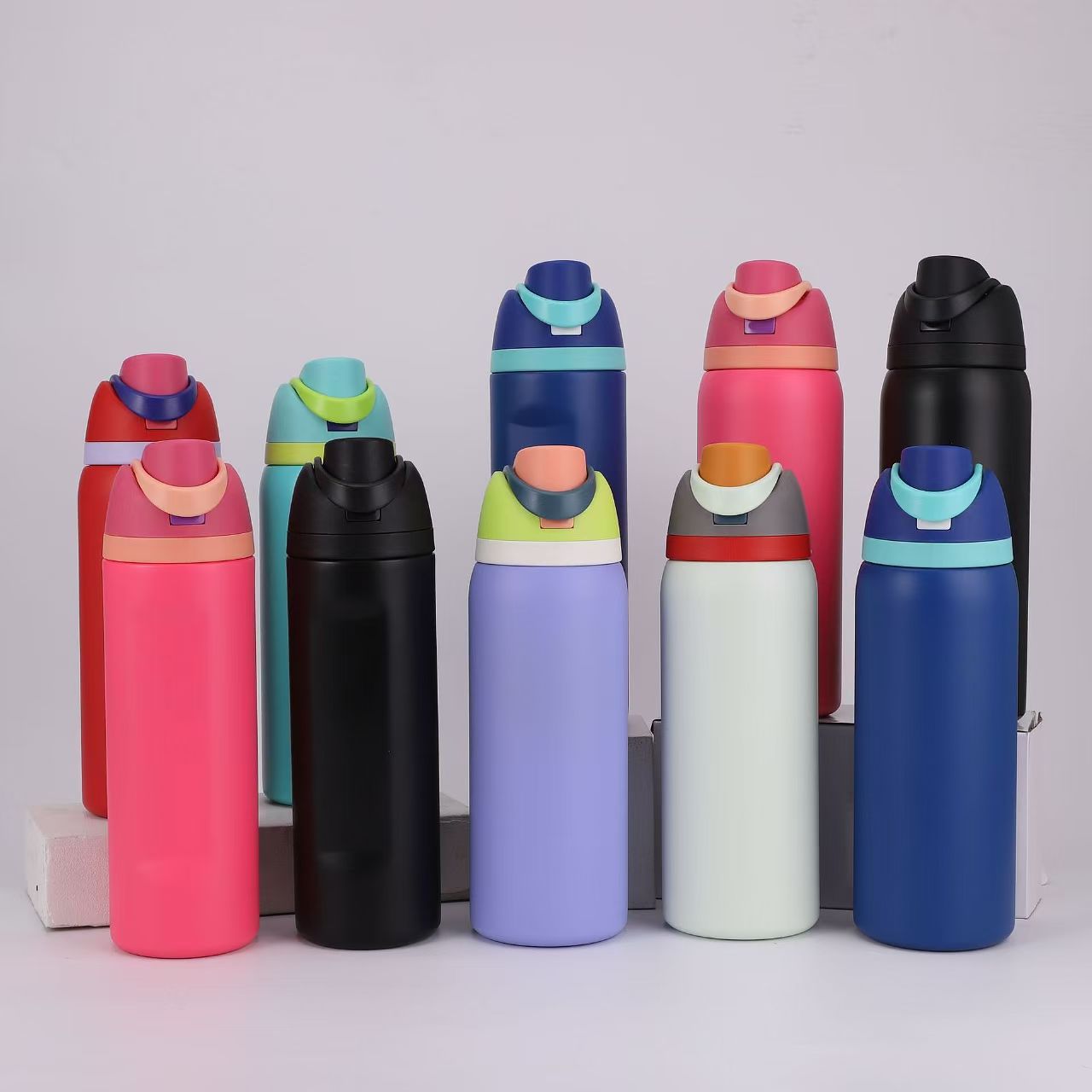 Damen Premium Isolierflasche mit praktischem Trinkaufsatz Brehn
