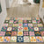 Blumen Patchwork Teppich Brehn