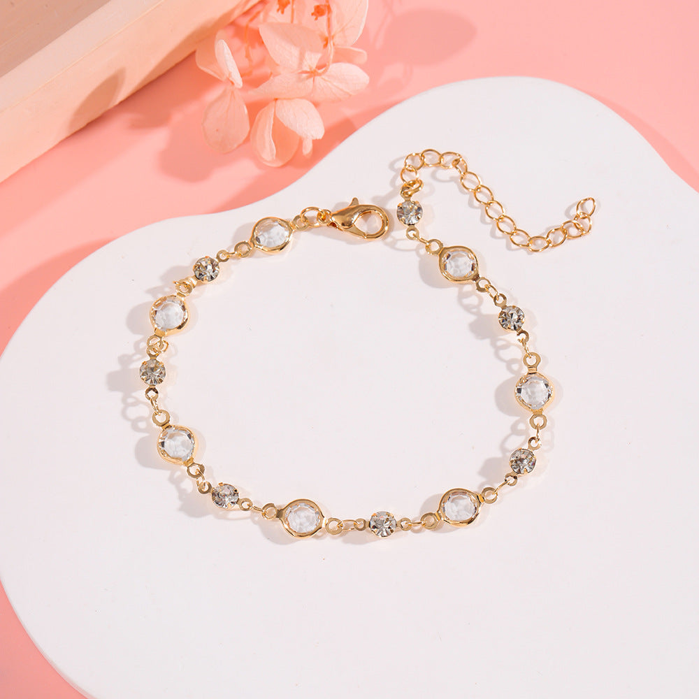 Elegante mit Kristallen verzierte Armband Brehn