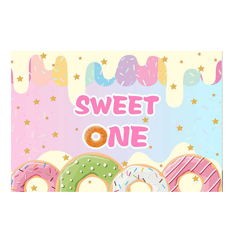 Kinderspielerische Donut-Themen Wandkunst Brehn