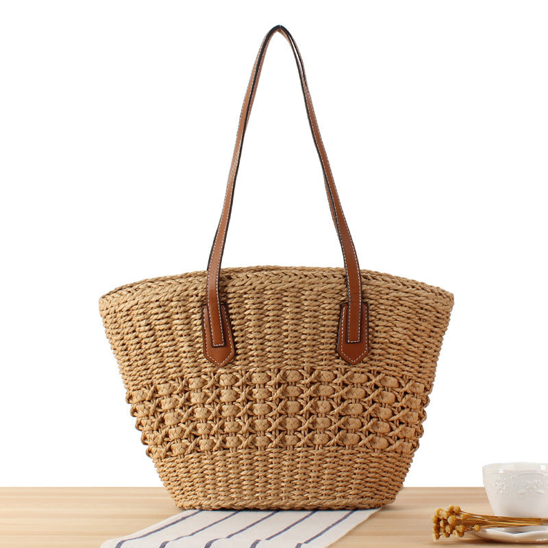 Handtasche mit Geflochtenem Design Brehn