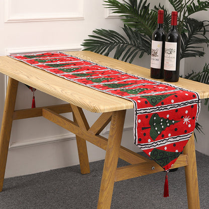 Festlicher Tischläufer mit Rentier-Motiv Brehn