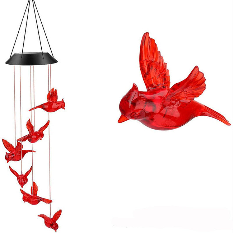 Dekorativer Flamingo Hängemobil Windspiel Gartenornament Brehn