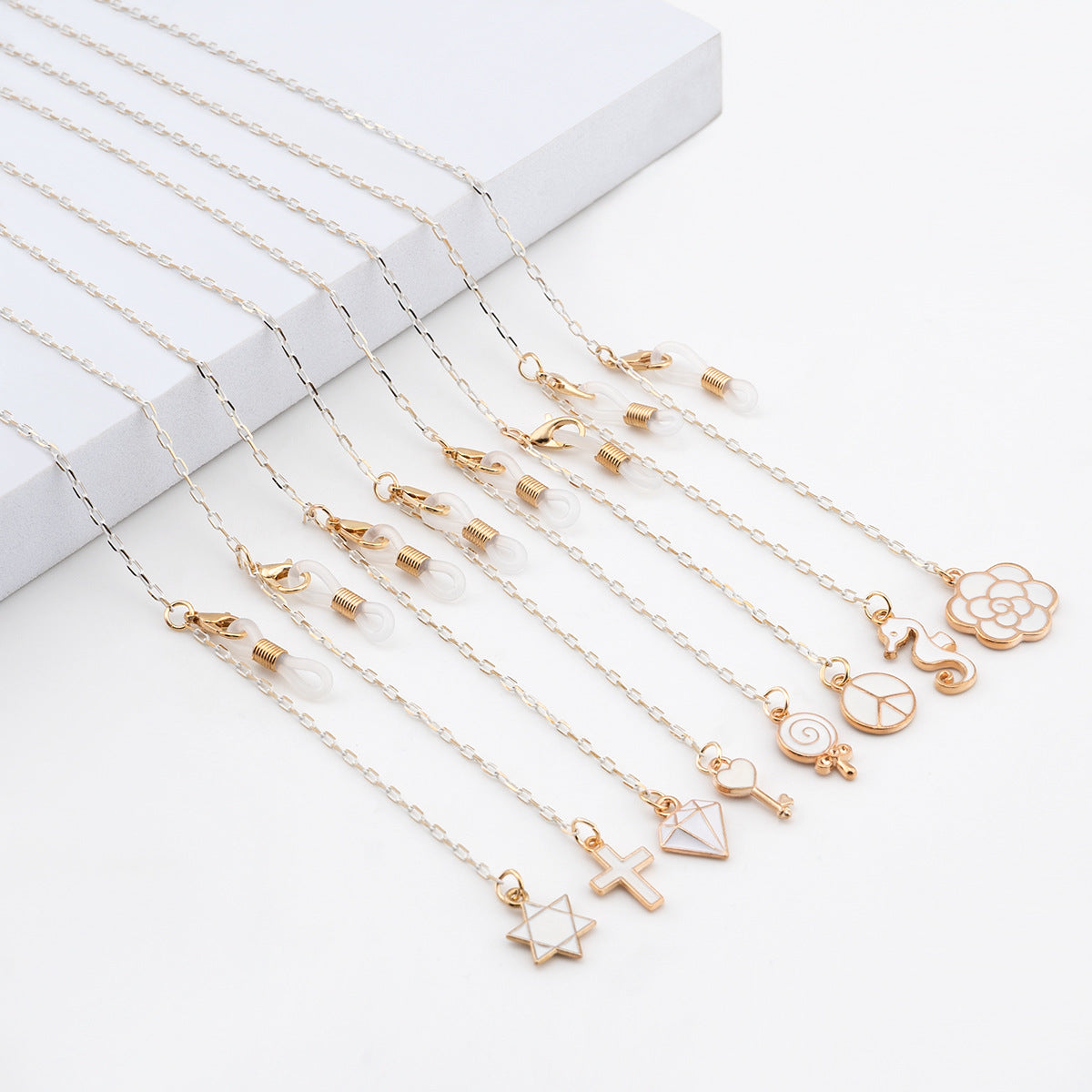 Elegante geometrische Brillenband Brehn