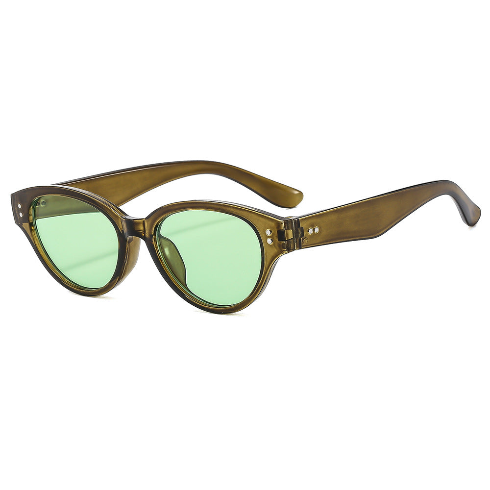 Elegante retro-inspirierte Katzenaugen-Sonnenbrille