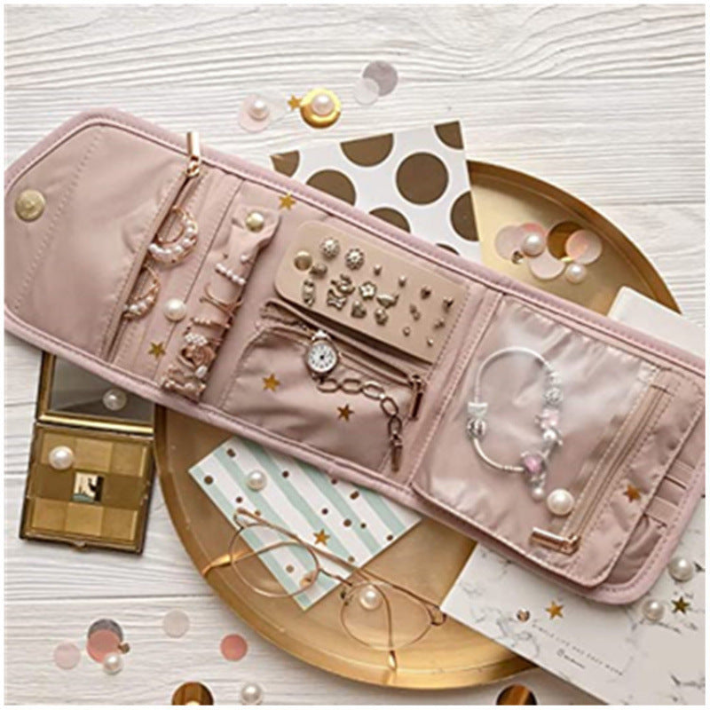 Schmuck-Organizer Tasche mit Cleverem Fächersystem Brehn