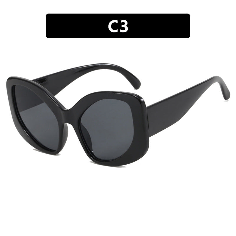 Damen elegante Oversized-Sonnenbrille mit markantem Design Brehn