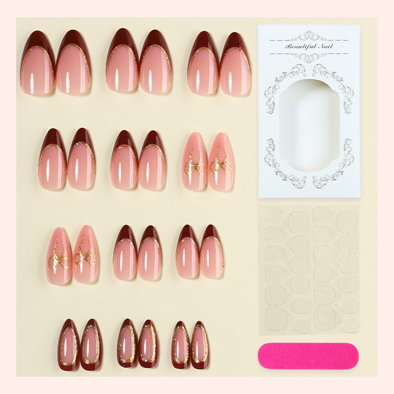 Elegante Gel-Nagelkunst Press-On-Kollektion Brehn