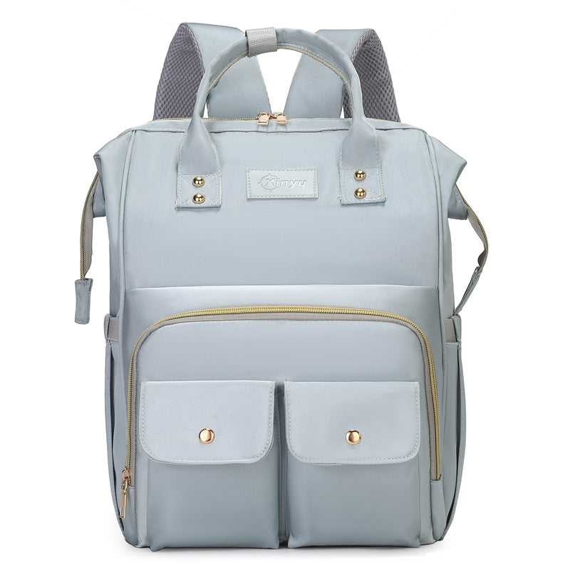 Stylische Mehrfach-Taschen Wickelrucksack Brehn