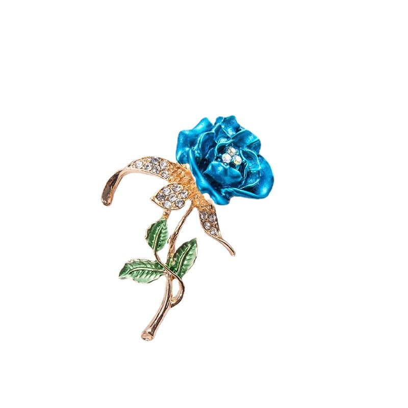 Eleganter Blumenschmuck mit Kristallen Brehn