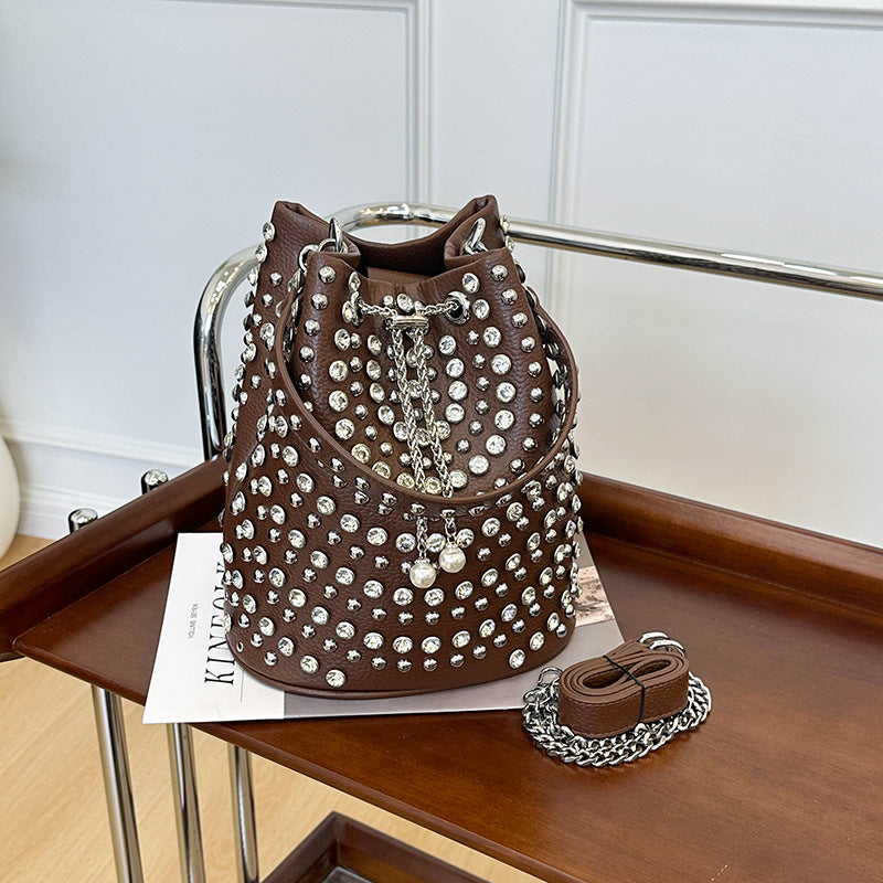 Verzierte Eimer Tote Tasche