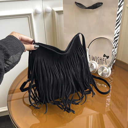 Bohemian Fransen-Handtasche