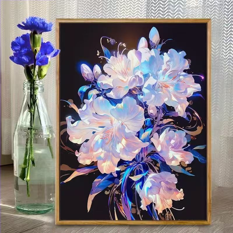 Florale Fantasie Illustrationskunstdruck Brehn