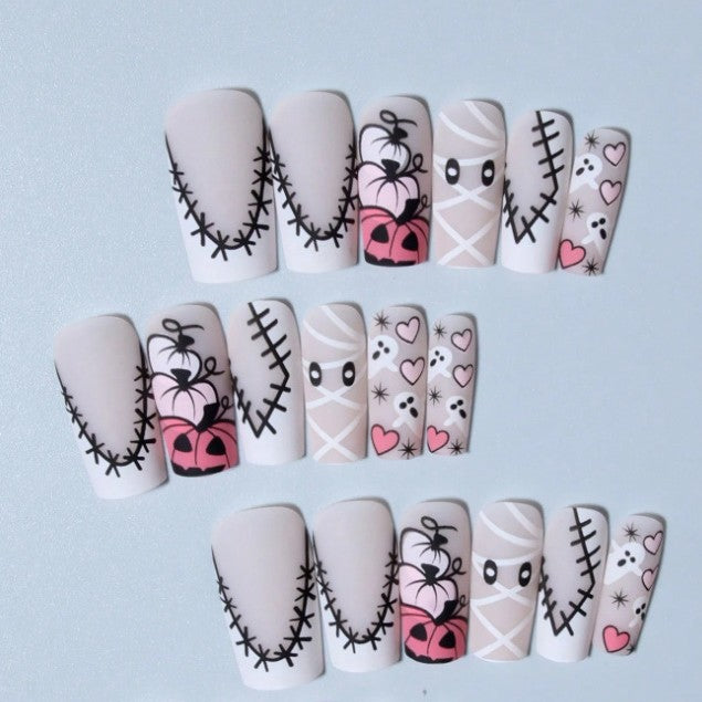 Halloween-Themen Nagelkunstdesign Brehn