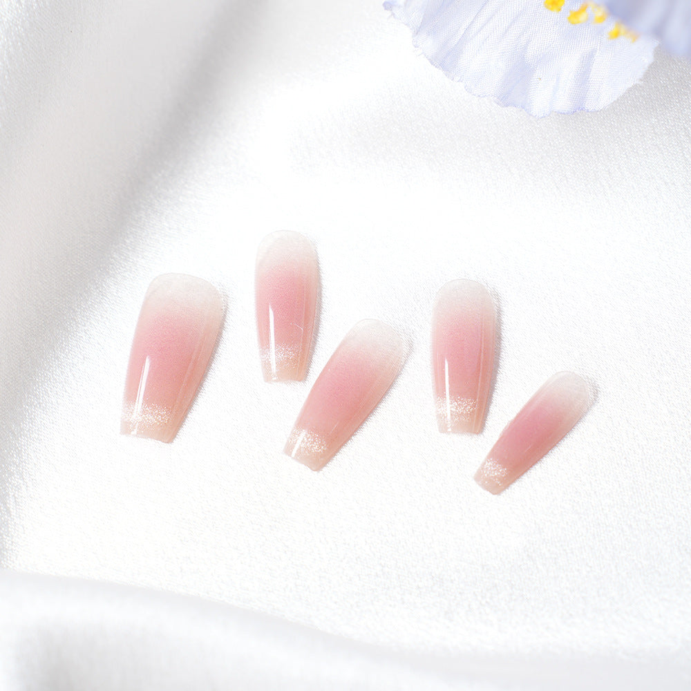 Handgefertigtes Press-On Nagelset Brehn
