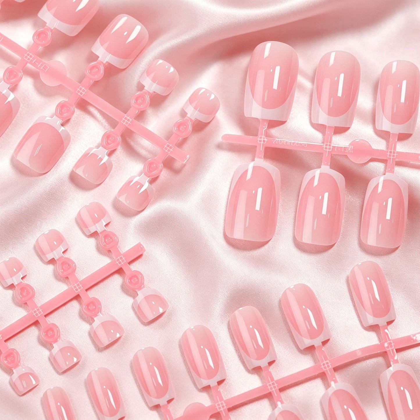 Premium French Tip Press-On Nail Set Brehn