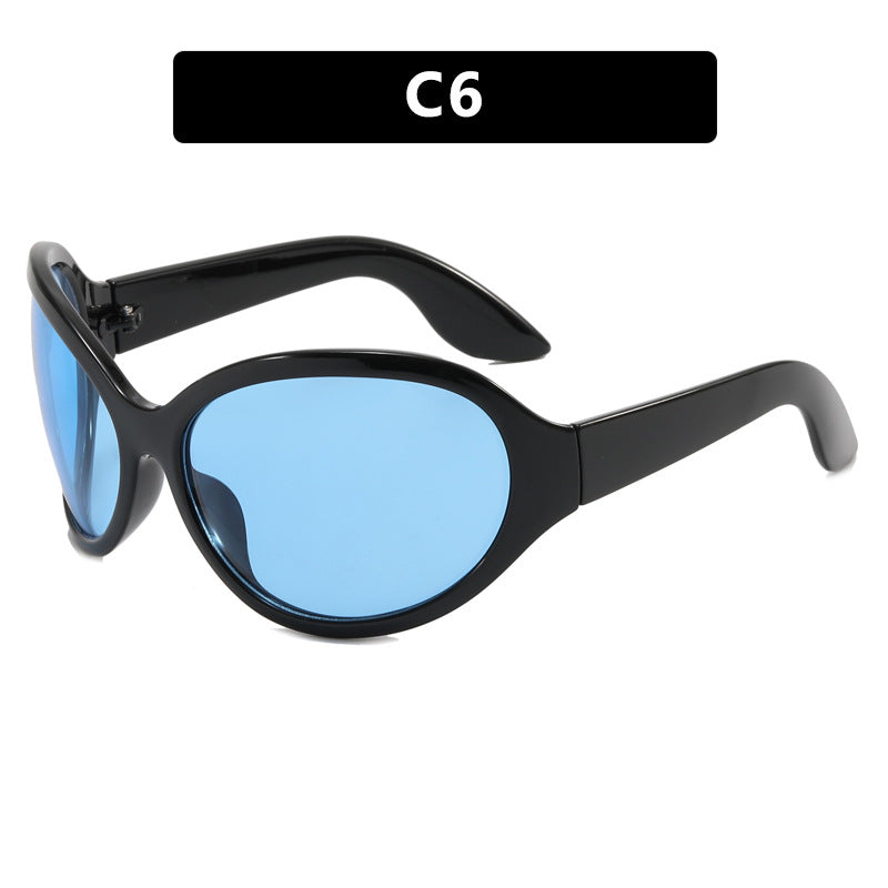 Damen sportliche Sonnenbrille mit robustem Design Brehn