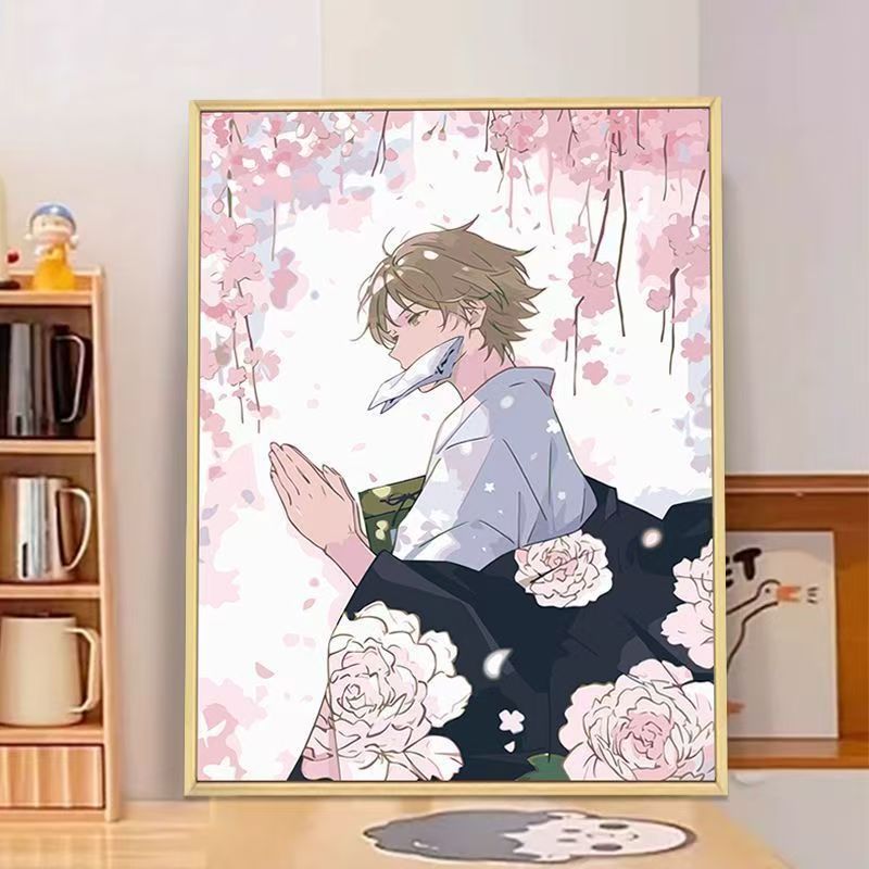 Anime-inspirierte Wandkunst Druck Brehn